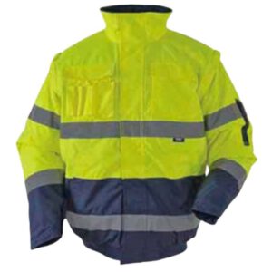 Vizwell VWJK60BYN Warnschutzjacke gelb