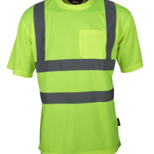 Vizwell VWTS03-B Warnschutz T-Shirt gelb