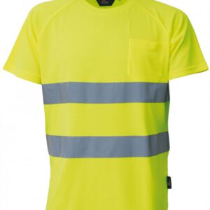 Vizwell Vwts01-b Warnschutz T-shirt gelb
