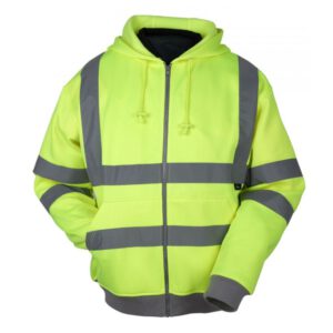 Warnschutz Sweatjacke Vizwell VWFC14 leuchtgelb