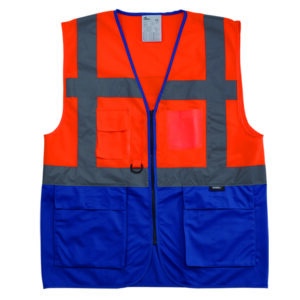 Warnschutzweste Vizwell VWRW01SB orange